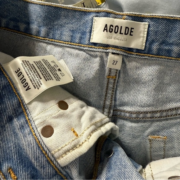 Agolde Parker Denim Women Shorts - Picture 7 of 10